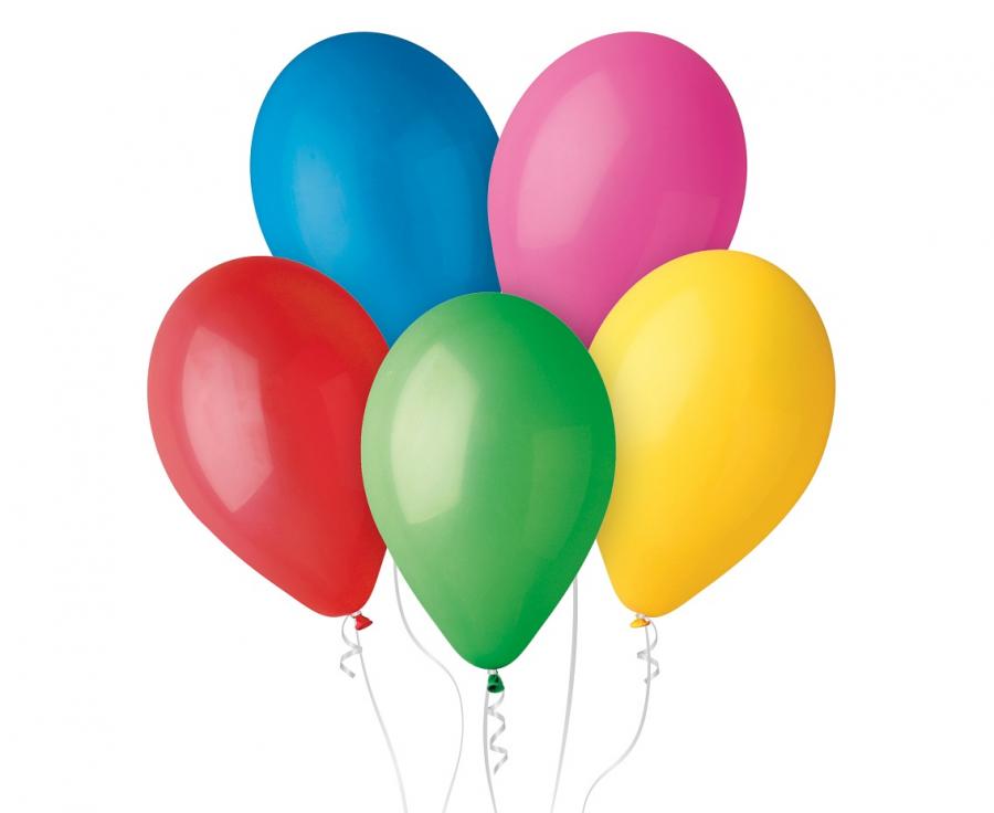 Ballon Pastel Flerfarvet 100 Stk
