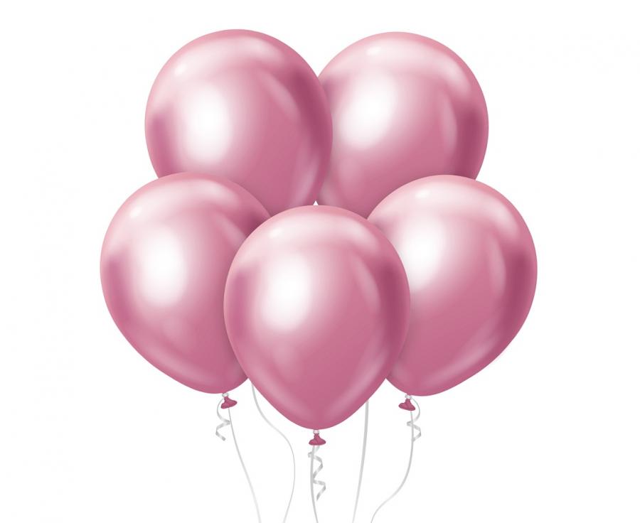 Balloner Platin Light Pink 45cm Stk