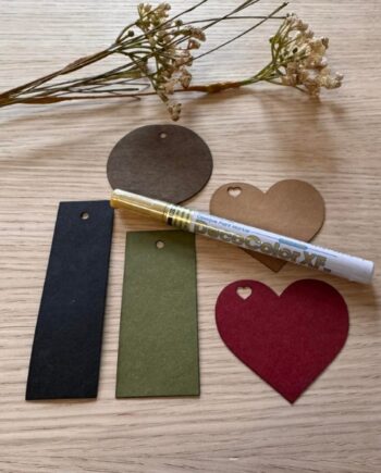 Bordkort  Diy  Læderpapir