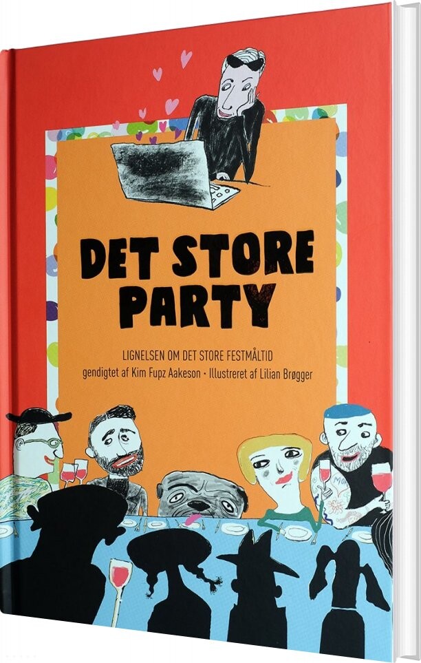 Det Store Party Kim Fupz Aakeson Bog