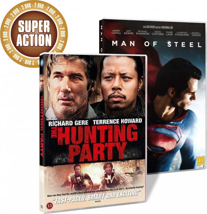 Man Steel The Hunting Party Dvd Film