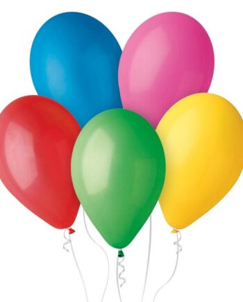 Ballon Pastel Flerfarvet 100 Stk