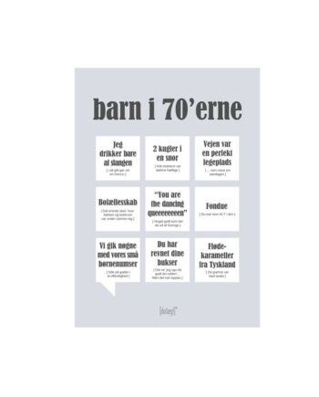 Barn Erne Kort Citatplakat
