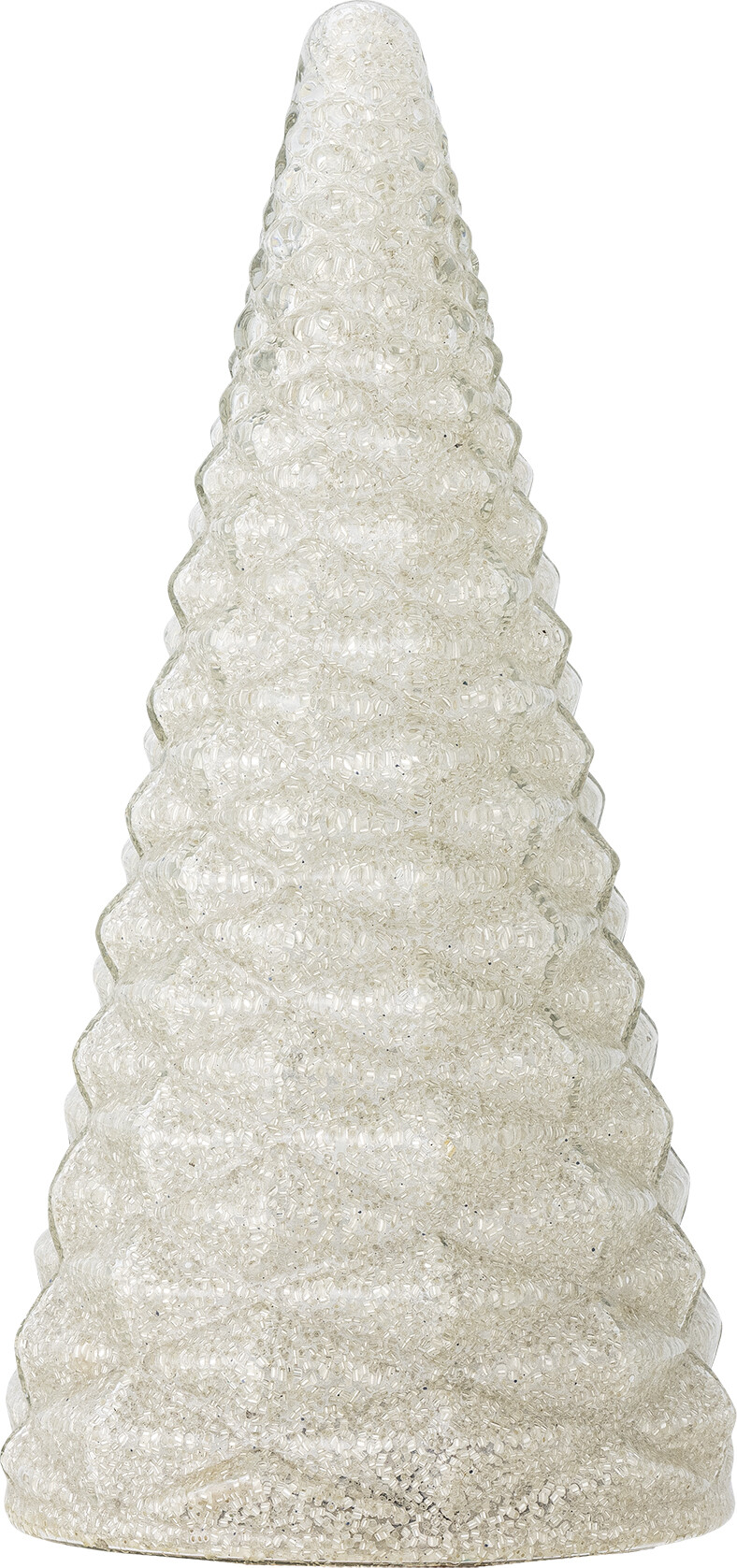 Bloomingville Emilius Glas Juletræ Sølv Genanvendt Glas
