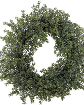 Bloomingville Juniper Kunstig Julekrans Grøn