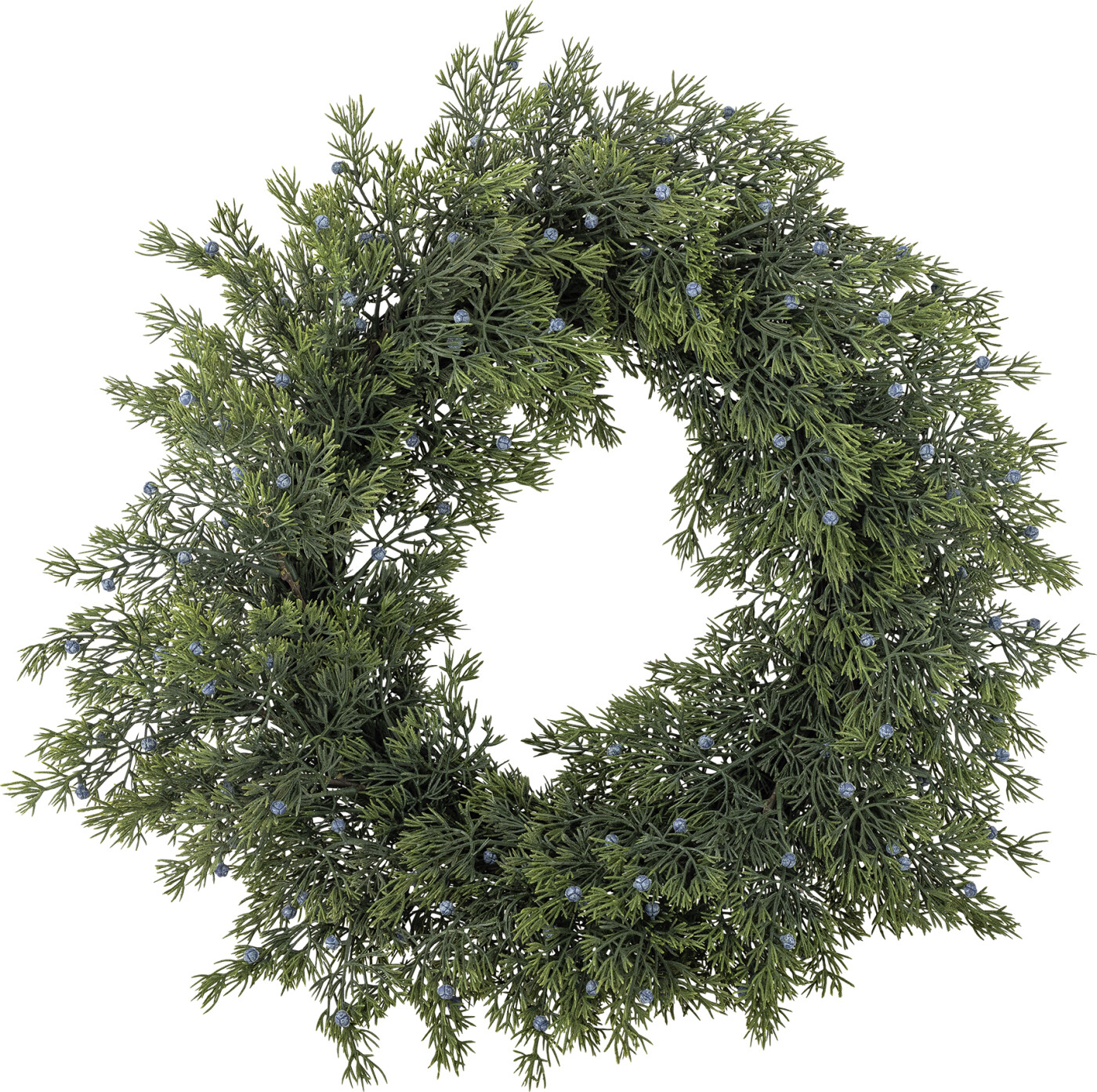 Bloomingville Juniper Kunstig Julekrans Grøn