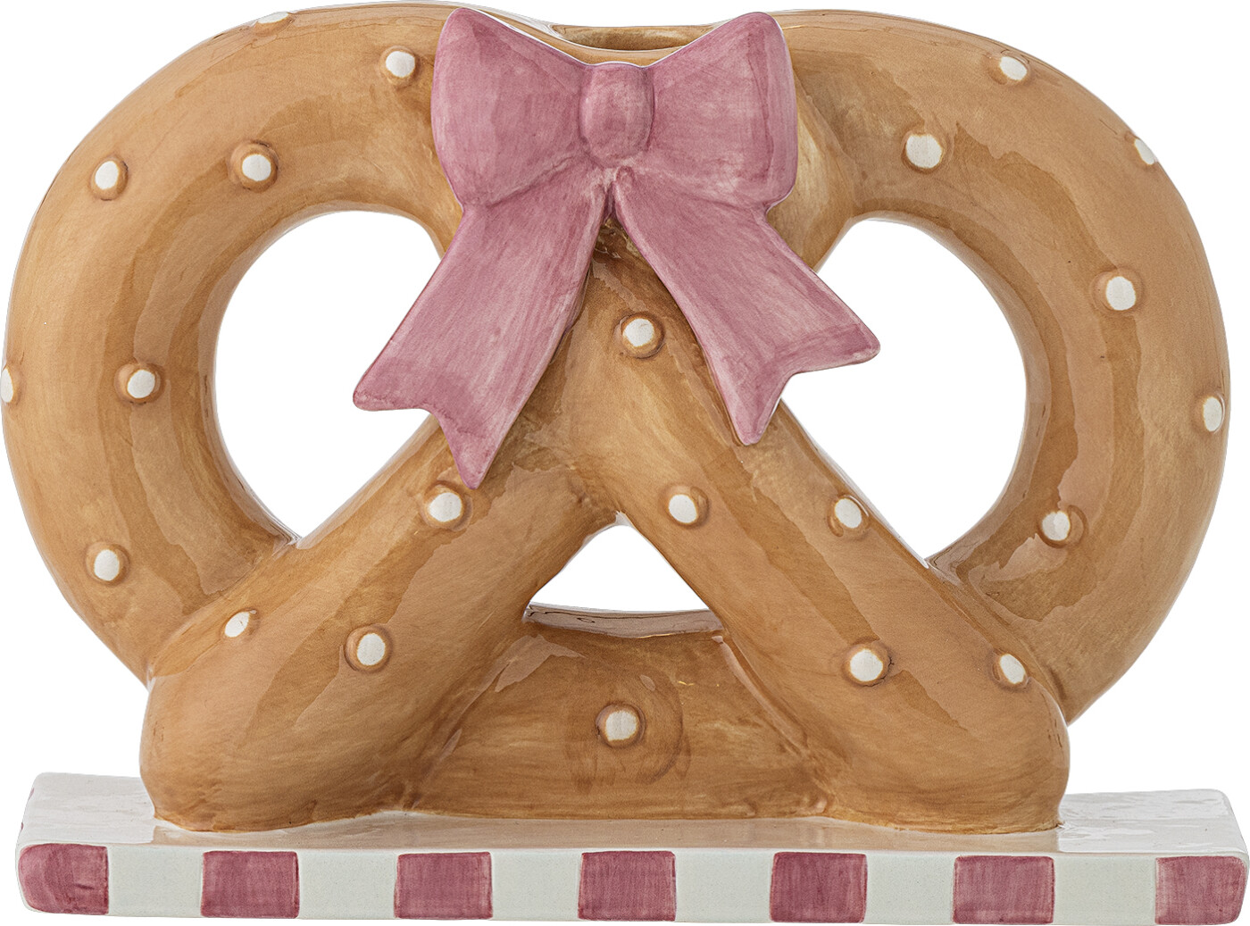 Bloomingville Pretzie Julestage Kringle Brun Keramik