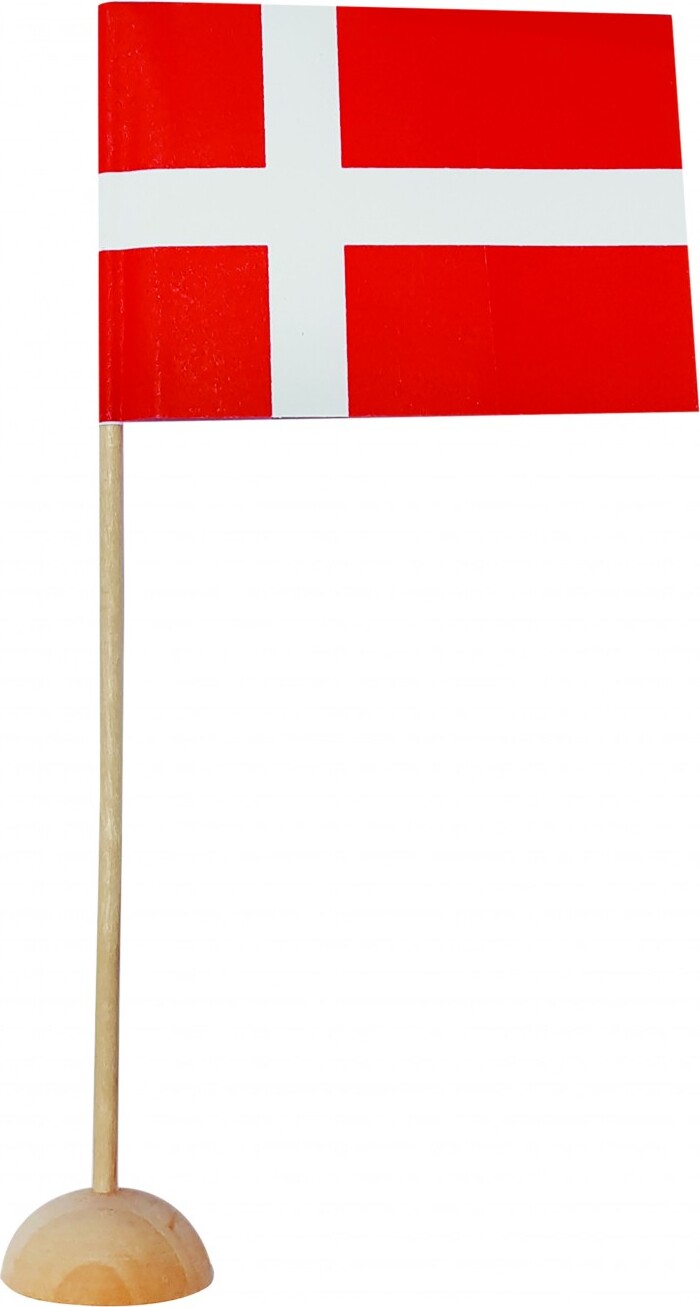 Bordflag Træ Papir Stk H15 Scanseason