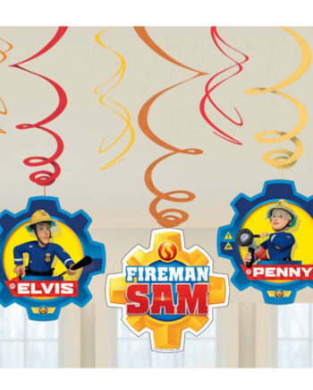 Brandmand Sam Hænge Dekorationer Stk
