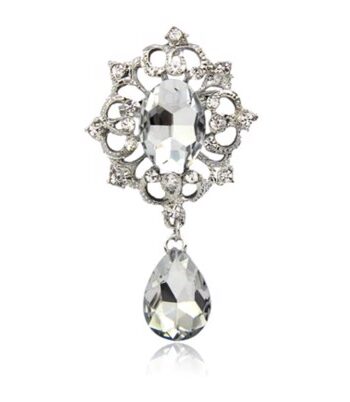 Broche Diamant Dråbe