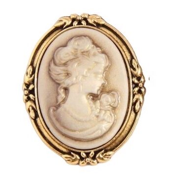 Broche Vintage Frue Gylden Ramme