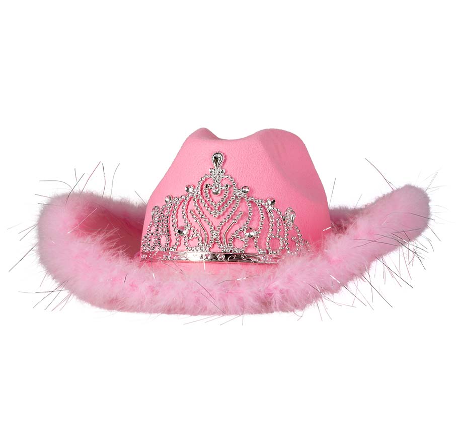 Cowboyhat Lyserød