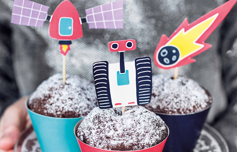 Cupcake Kit Space Stk