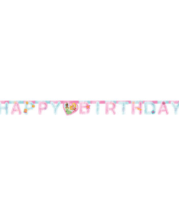 Disney Prinsesser Happy Birthday Banner Meter