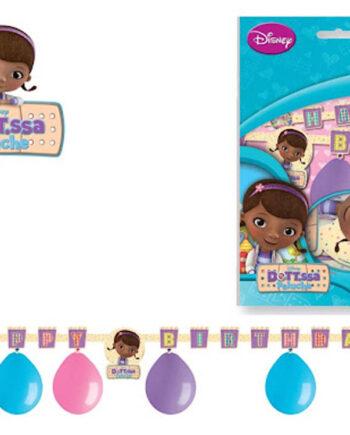 Doc Mcstuffins Banner Med Balloner