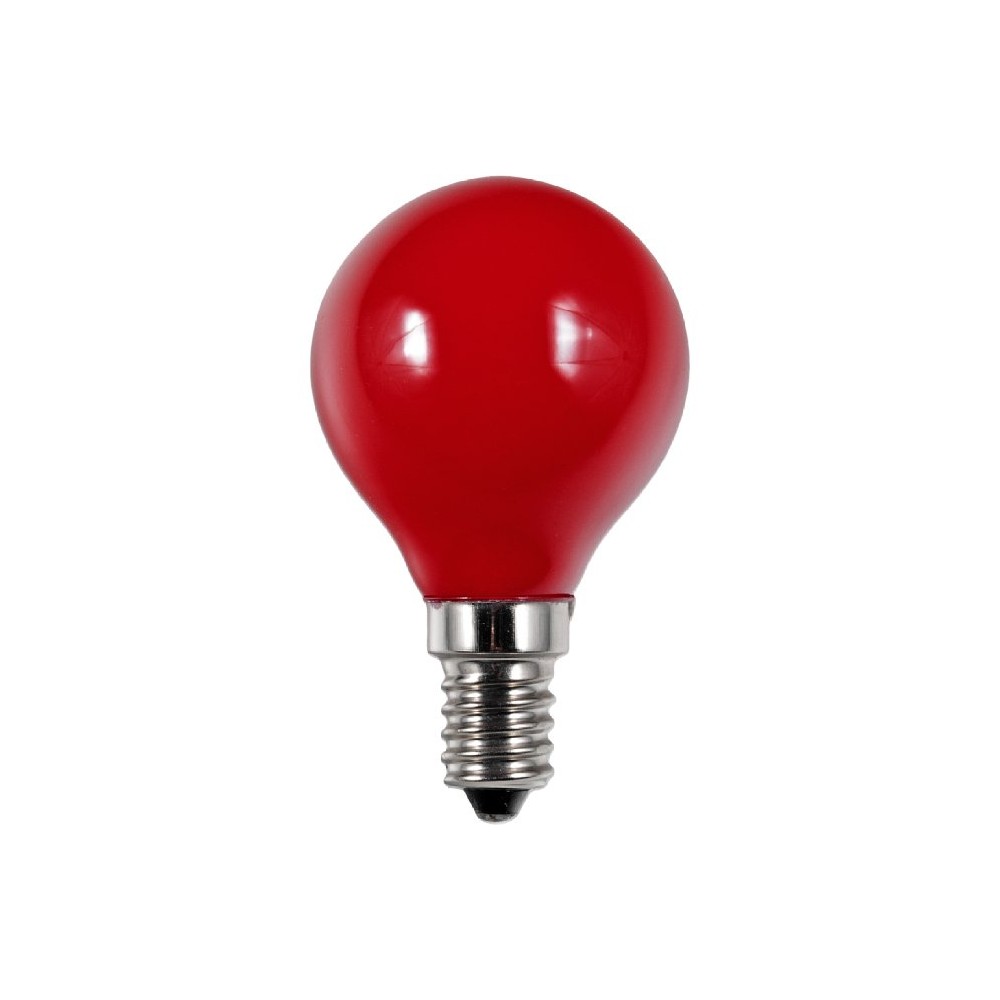 E14 Led Kronepære G45 Rød Party Colour Premium