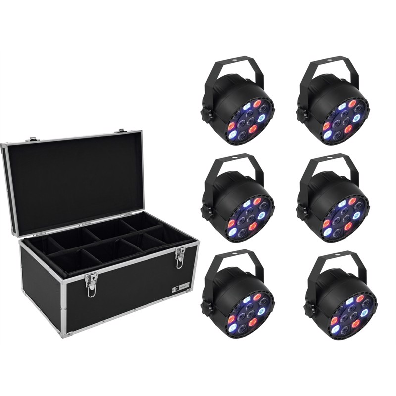 Eurolite Sæt: Led Party Spot  Case Tdv