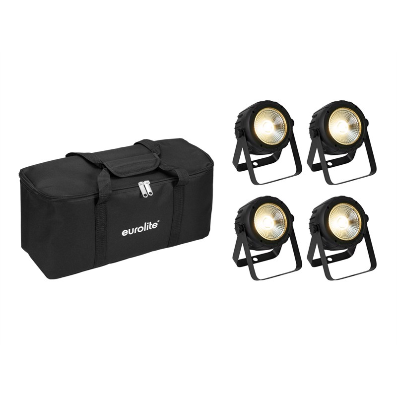 Eurolite Sæt: Led Party Spot Cob Soft Bag