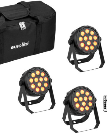 Eurolite Sæt Med Led Party Spot Rgb Inkl Taske