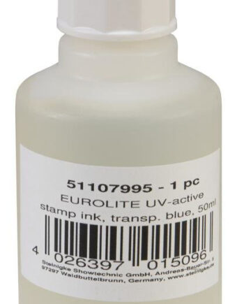 Eurolite Stempel Væske 50ml Transparent Blå
