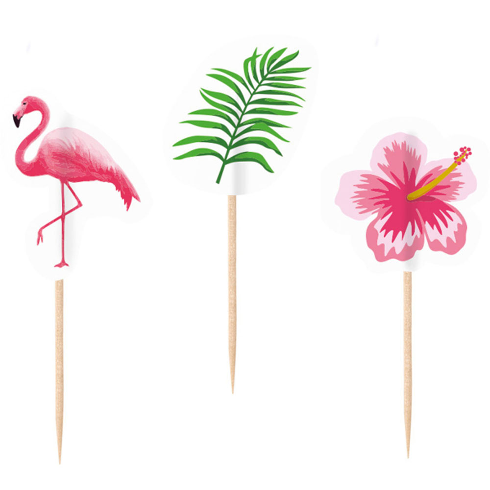 Flamingo Pyntepinde Stk