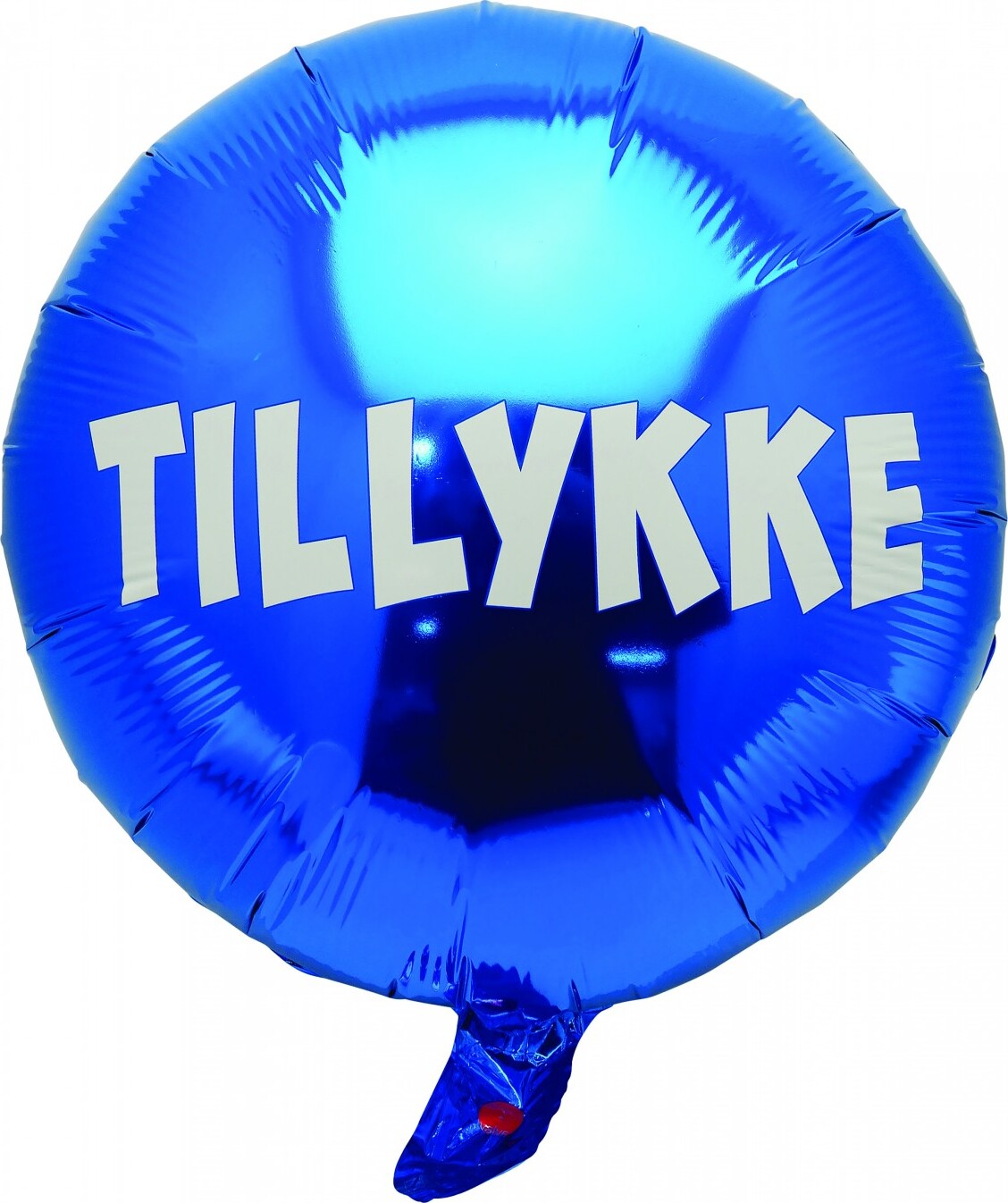 Folieballon Blå Tillykke Scanseason