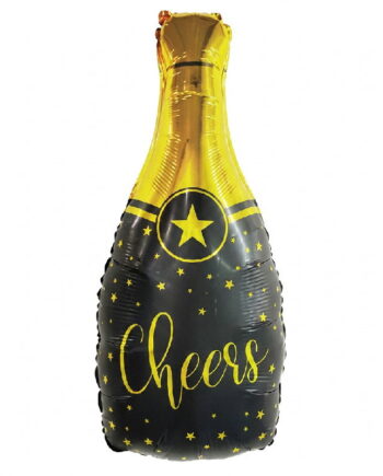 Folieballon   Champagne Skål 35x76