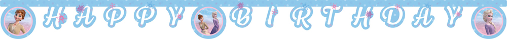 Frost Happy Birthday Banner Meter Wind Spirit