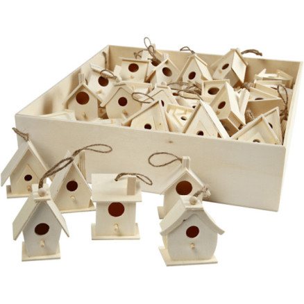 Fuglehuse : 6x10stk