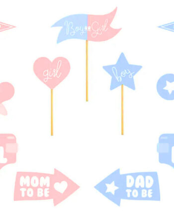 Gender Reveal Party Props Dele
