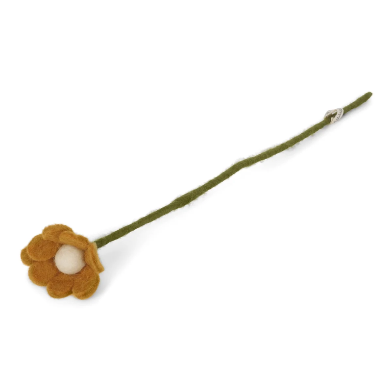 Gry Sif Anemone Filt Blomst Gul