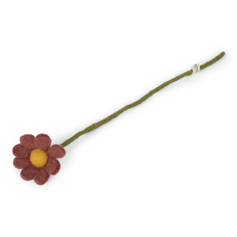 Gry Sif Anemone Filt Blomst Rosa