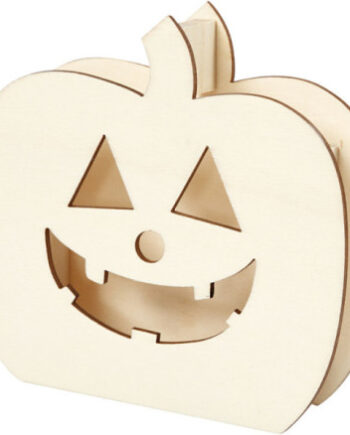 Halloweenfigur Græskarhoved Stk