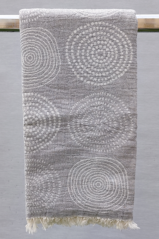 Hamam Circles Grå