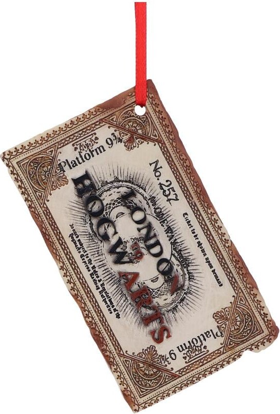 Harry Potter Hogwarts Ticket Ornament