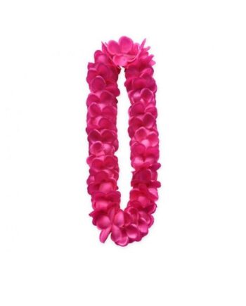 Hawaiiansk Blomsterkæde Satin Lyserød