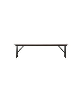 House Doctor Bænk Party Sort 180cm