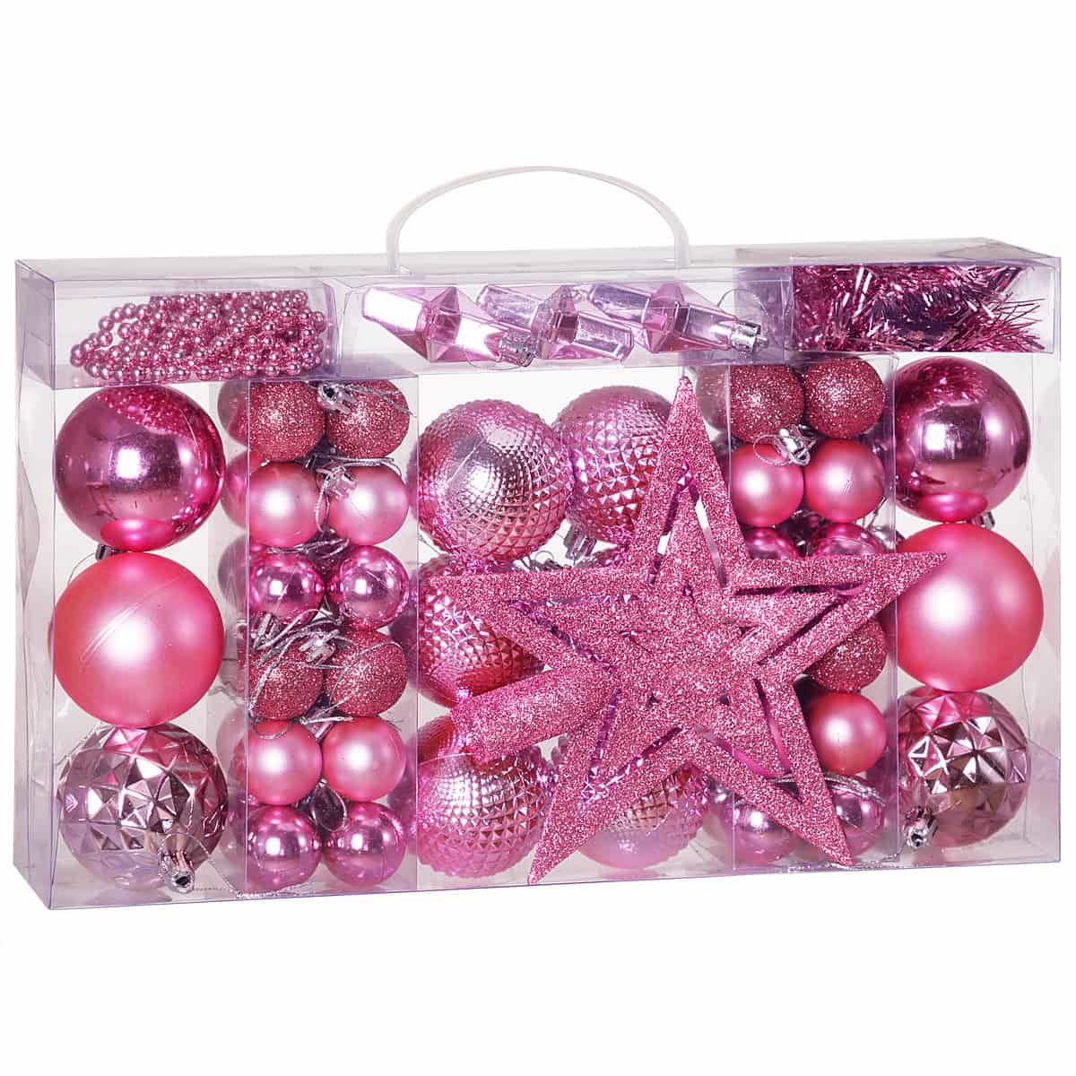 Julekugler Pink