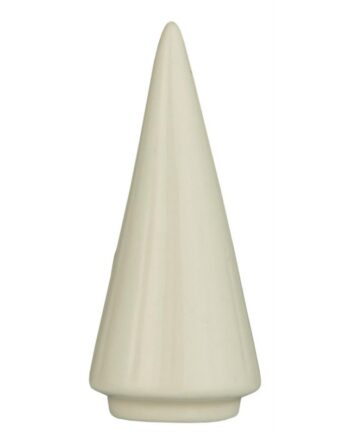 Juletræ Riller Porcelæn Creme Laursen :