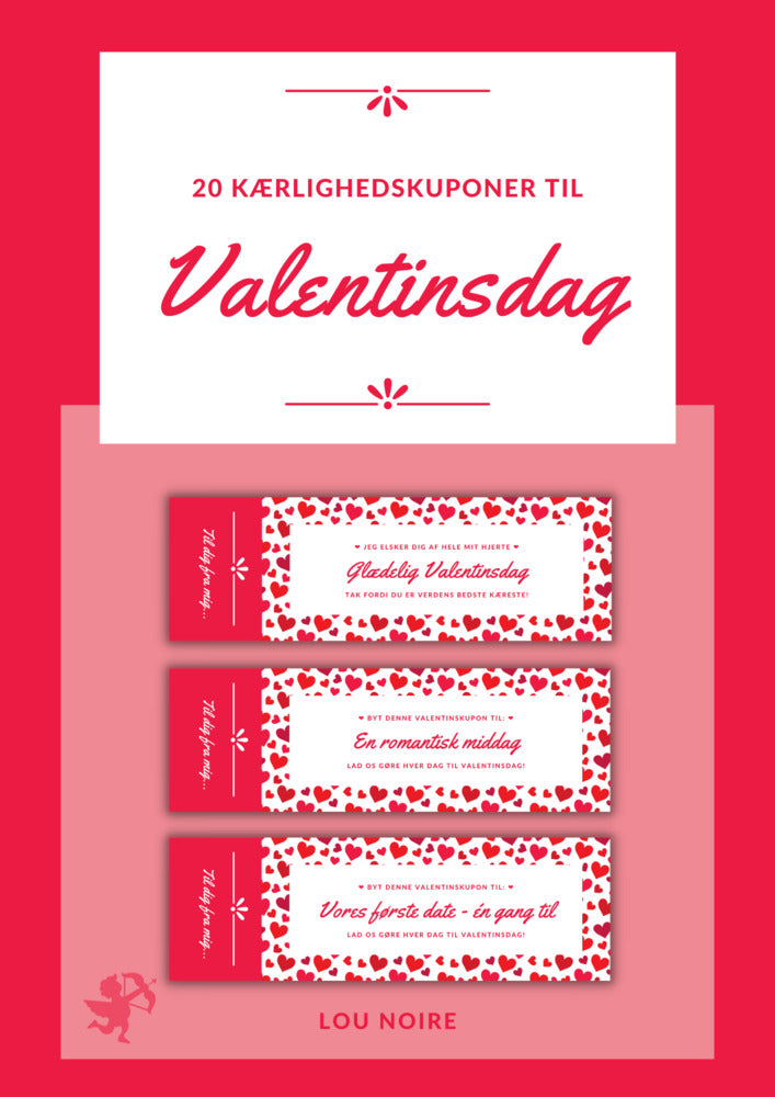 Kærlighedskuponer Til Valentinsdag