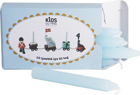Kids Friis Lys Til Fødselsdagstog Lyseblå Stk