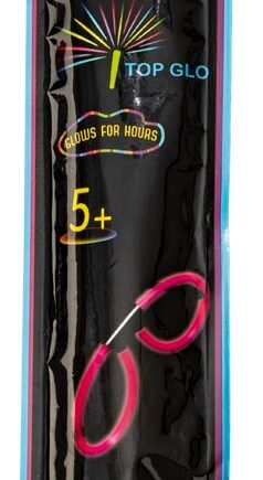 Knæklys Brille Pink