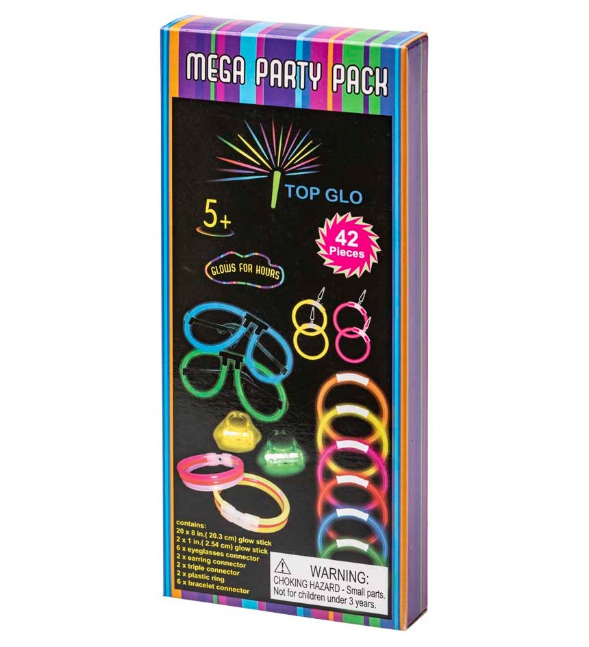 Knæklys Mega Party Pak Stk