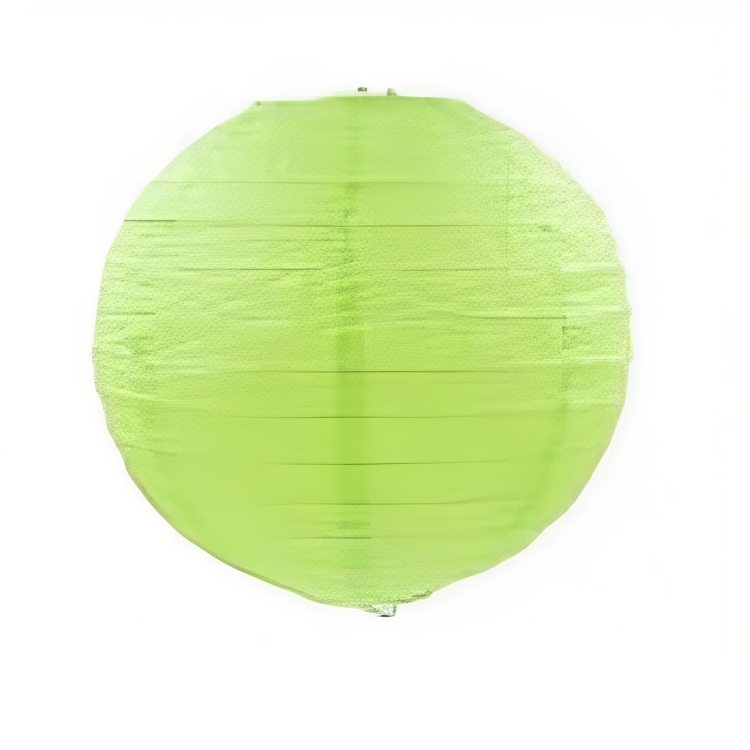 Lime Grøn Papir Lanterne