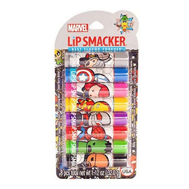 Lip Smacker Marvel Avenger Lip Balms Party Pack Stk