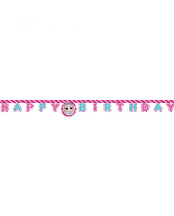 Lol Surprise Happy Birthday Banner Glitterati