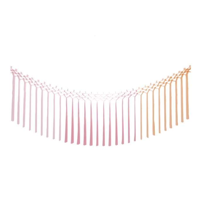 Macrame Guirlande Pink