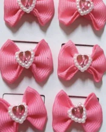 Mansløjfer Pak Pink Med Hjerte
