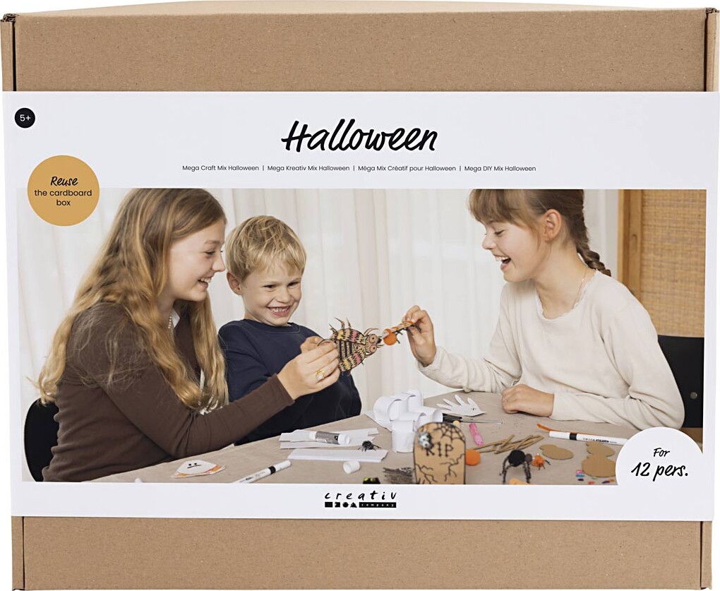 Mega Diy Mix Halloween Insekter 1pk