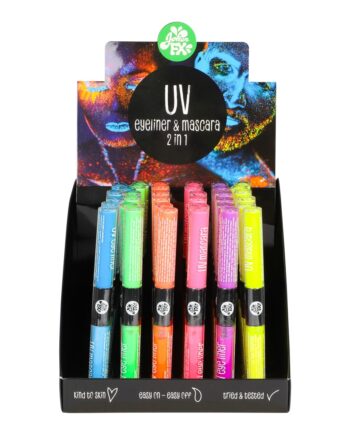 Neon Eyeliner   Mascara 2i1 Blå